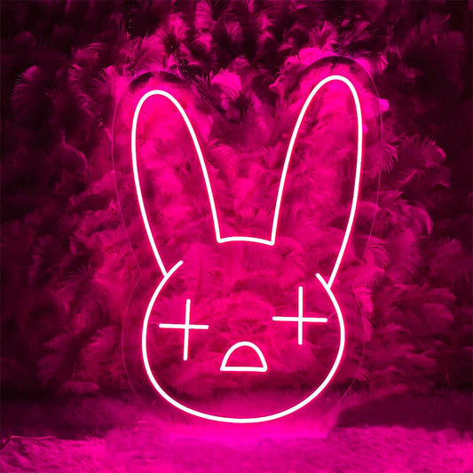 "Rabbit Rabbit" Neon